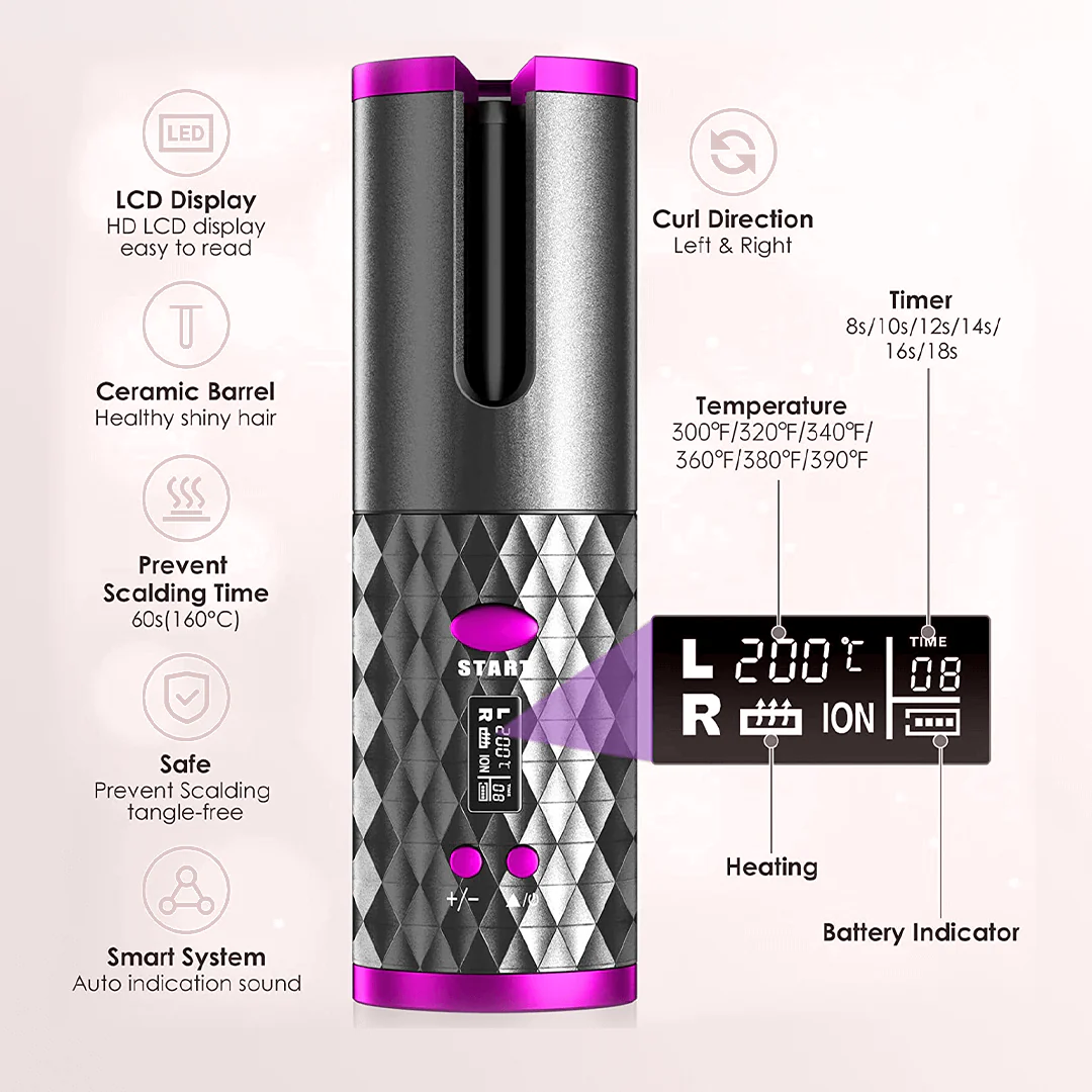 Zephta® Auto Hair Curler - Image 6