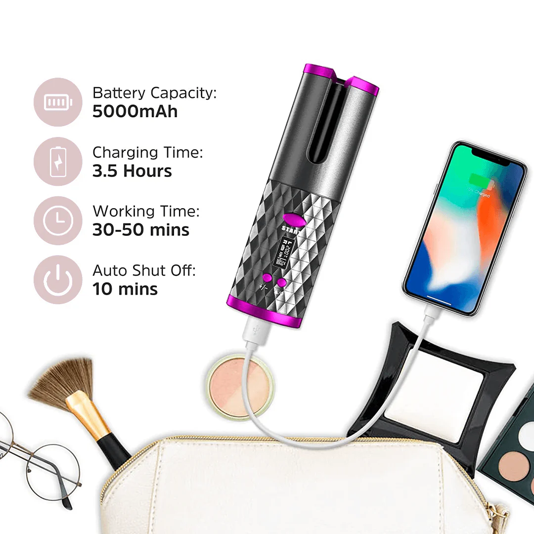Zephta® Auto Hair Curler - Image 7